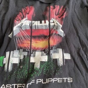 black Metallica long sleeve